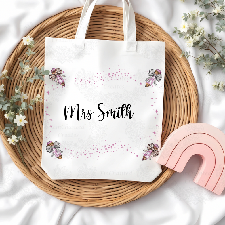 Leopard Teacher Tote Bag