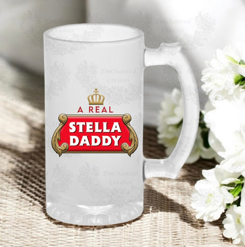 Stella Frosted Beer Stein