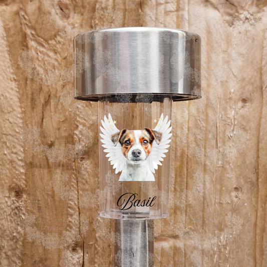 Personalised dog breed Solar Light