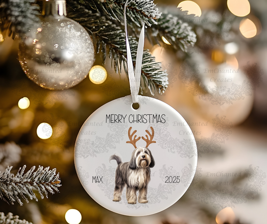 Doodle Dogs Christmas Ornament