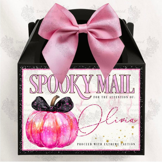 Pink Spooky Mail Treat Box