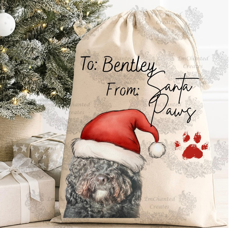 Custom Pet Christmas Sack