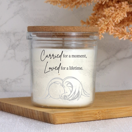 Carried for a moment candle