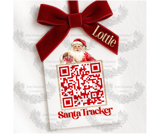Personalised Santa Tracker Tag
