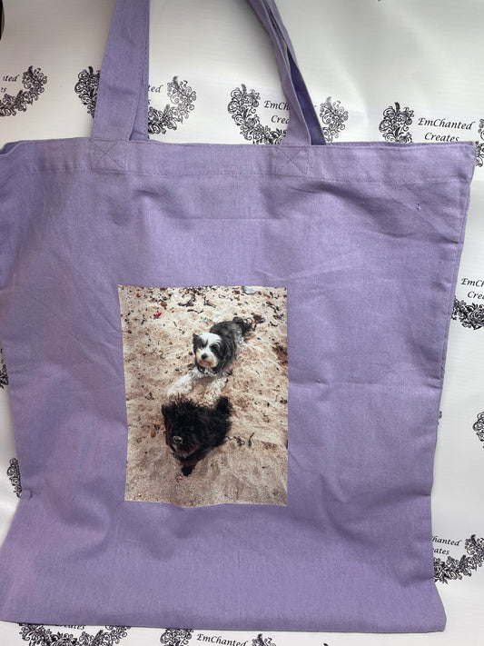 Custom tote bag