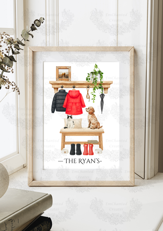 Hallway Collection Framed Print