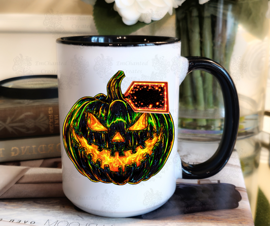 Black Neon Pumpkin