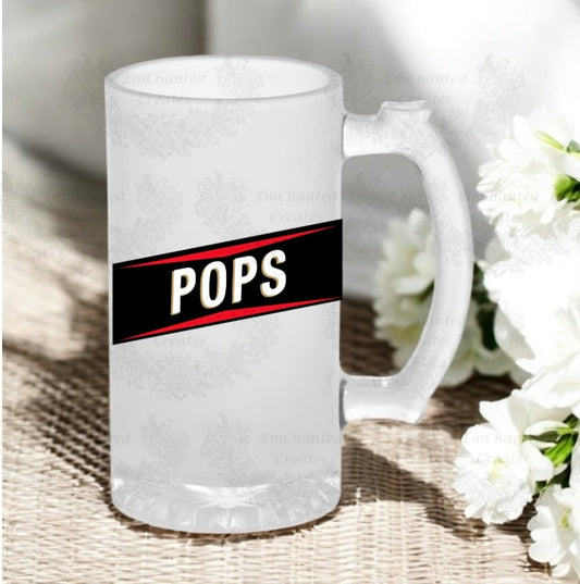 Carling Frosted Beer Stein