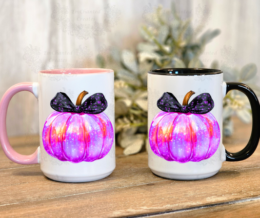 Purple Iridescent Pumpkin